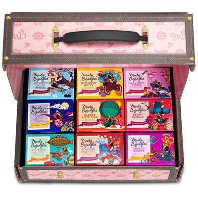 Monty Bojangles Chocolate Truffle Trunk Gift Box with 9 Gift Boxes And Flavour Varieties 900g